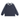 Contrast Striped Lapel Collar Sweatshirt